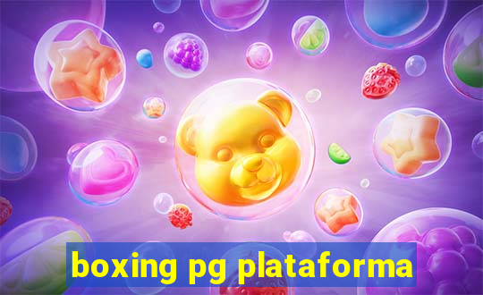 boxing pg plataforma